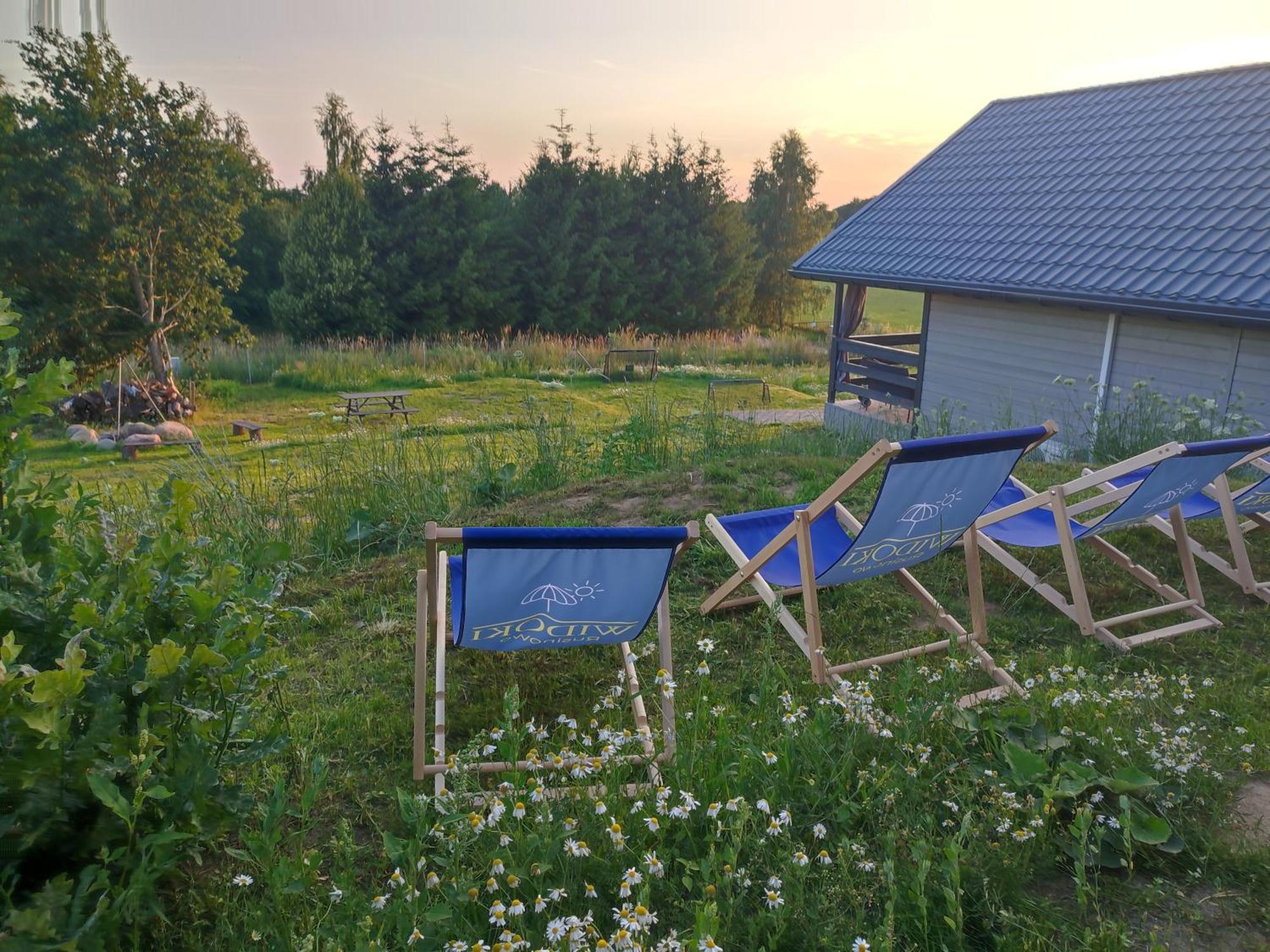 Widoki Rusinowo Domki Letniskowe Bagian luar foto